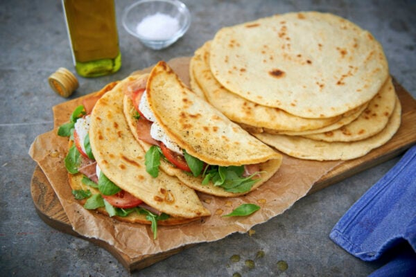 Piadina – italienska tunnbröd