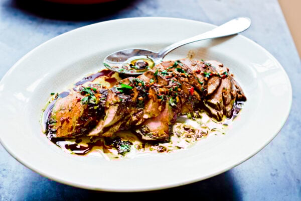 Dubbelmarinerad fläskfilé