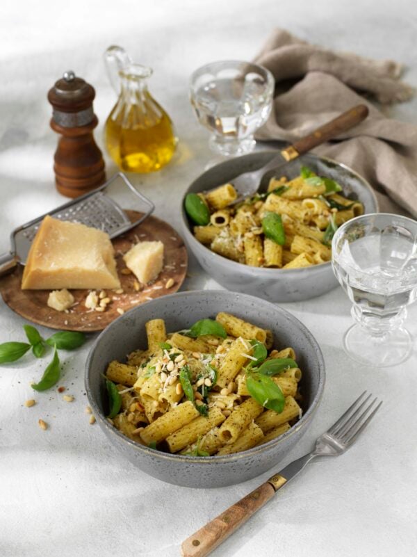 Pasta med pesto