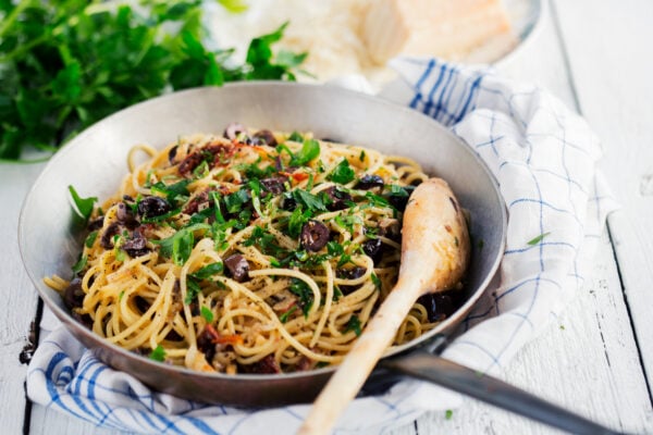 Vegetarisk Spaghetti Carbonara