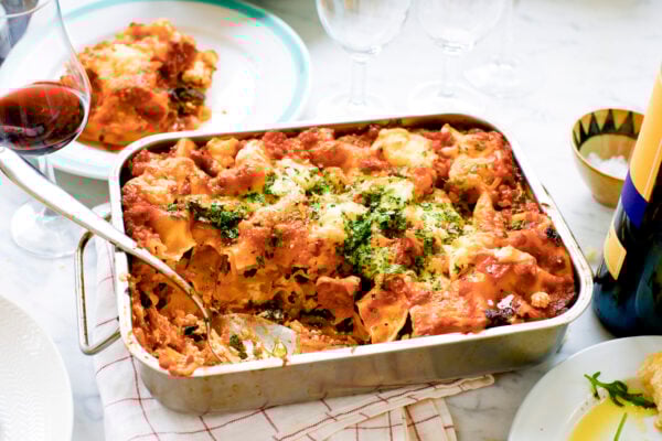 Vegetarisk lasagne