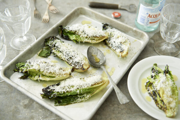 Grillad gemsallad med parmesan