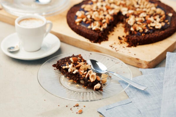 Kladdkaka med svarta bönor