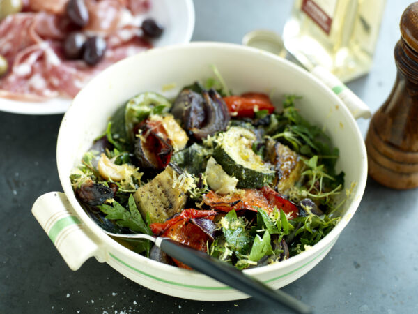 Marinerade ugnsbakade grönsaker