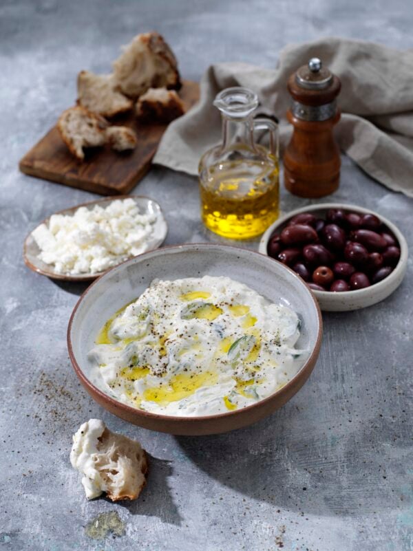 Tzatziki med fetaost