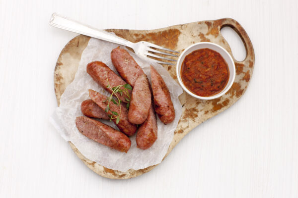 Grillad salsiccia med Italiensk ketchup