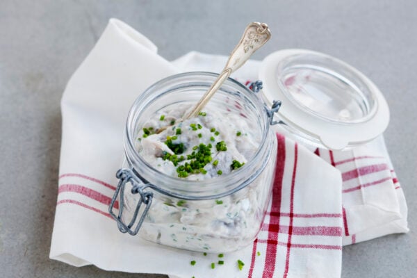 Parmesan- och mascarponesill