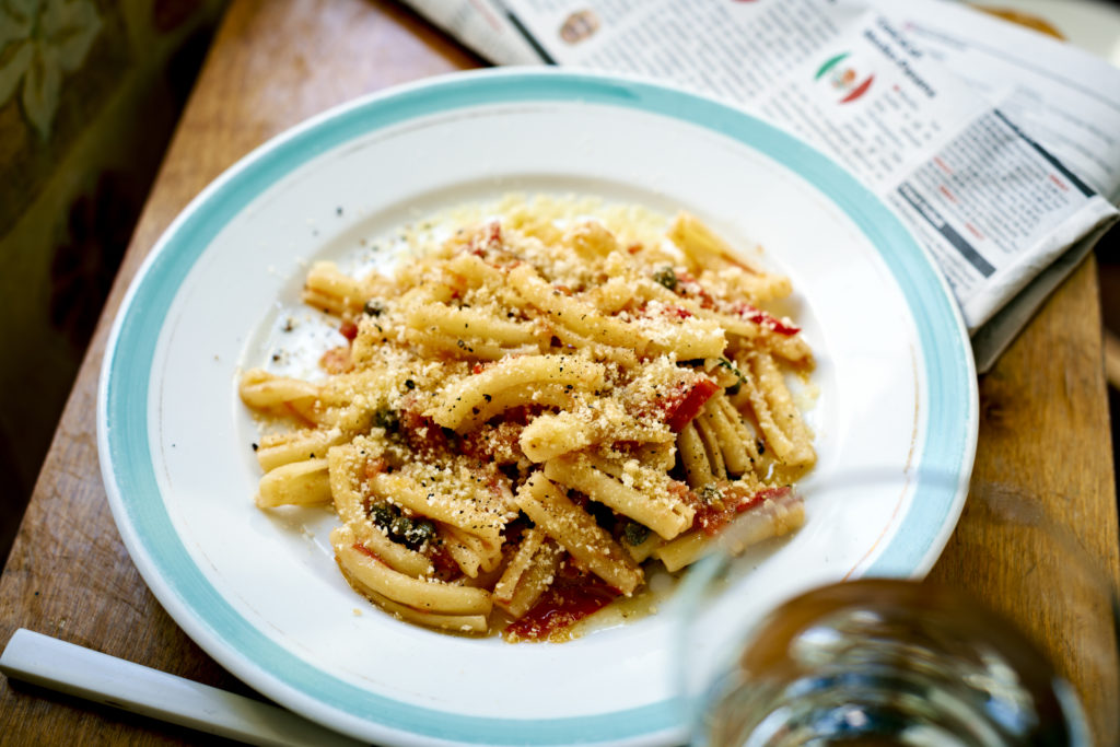 Recept från Zeta: Pasta Crostini med tomat och kapris