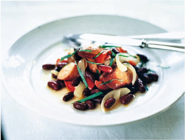 Snabba grytan med Salsicciakorv