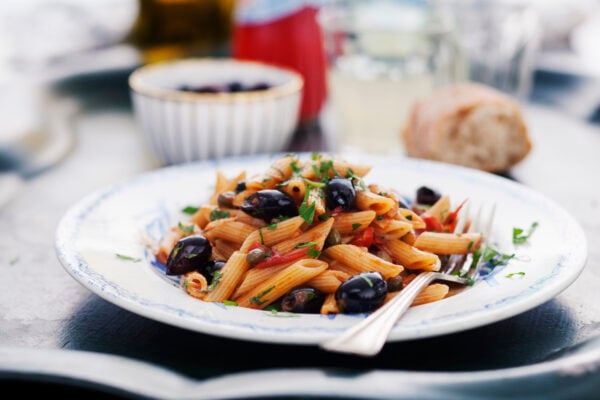 Pasta Penne Rigate alla Puttanesca
