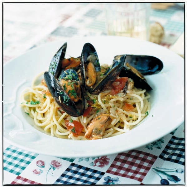 Spaghetti con le cozze