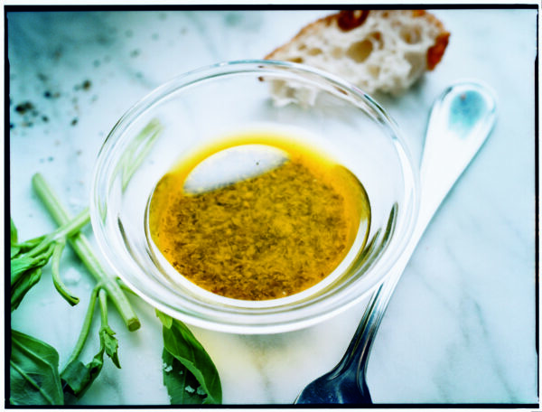 Vinägrett med pesto