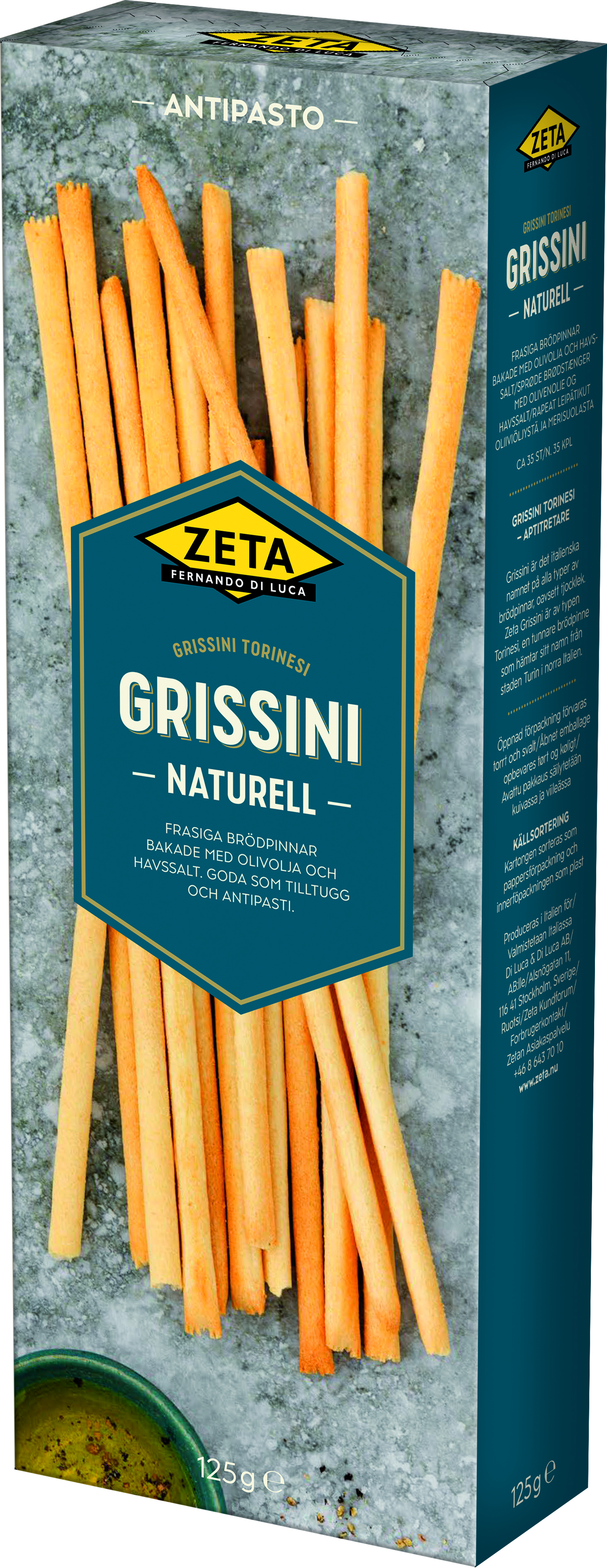 Grissini Naturell – Zeta