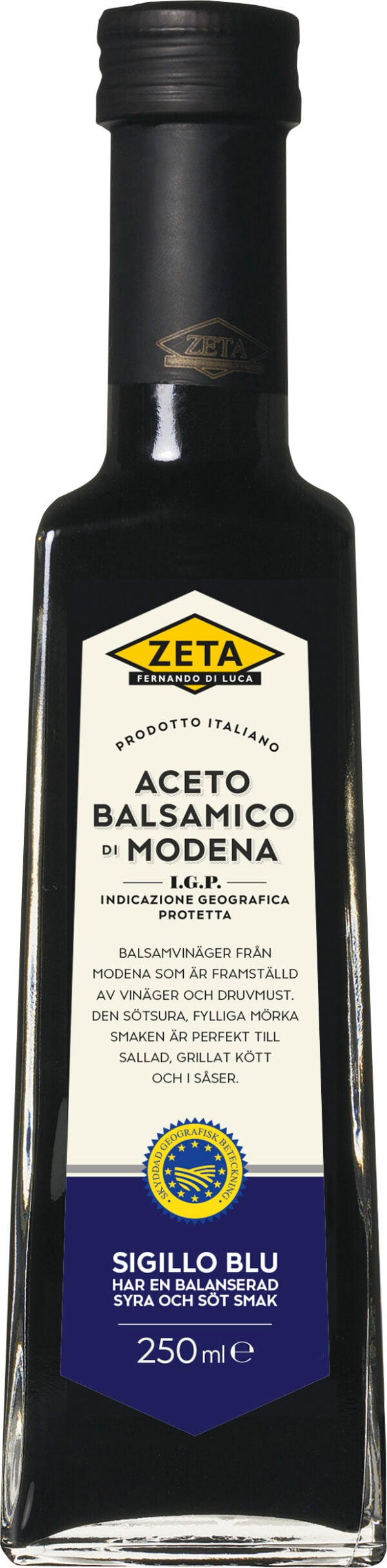 Zeta Balsamvinäger Sigillo Blu
