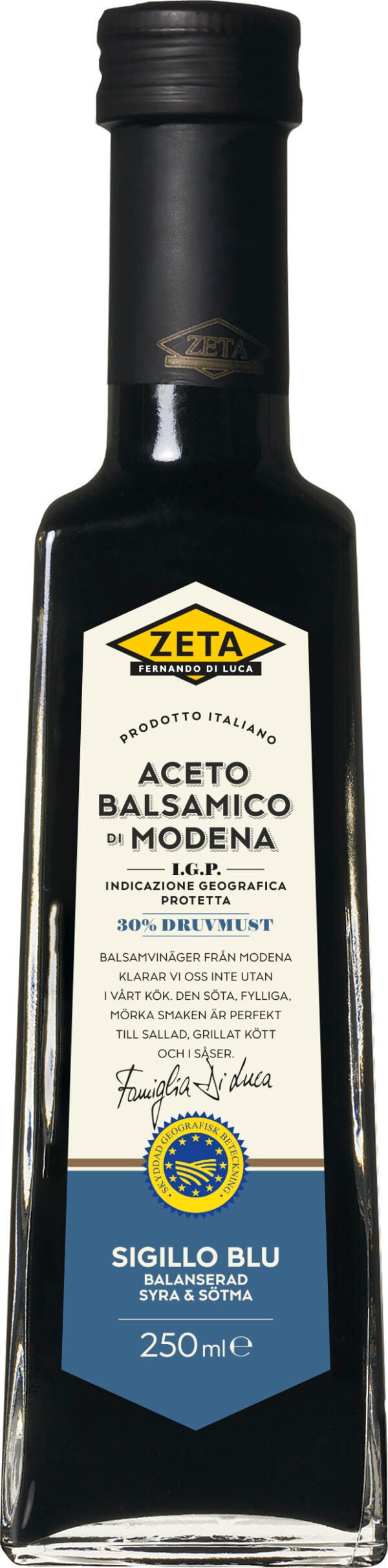 Zeta Balsamvinäger Sigillo Blu