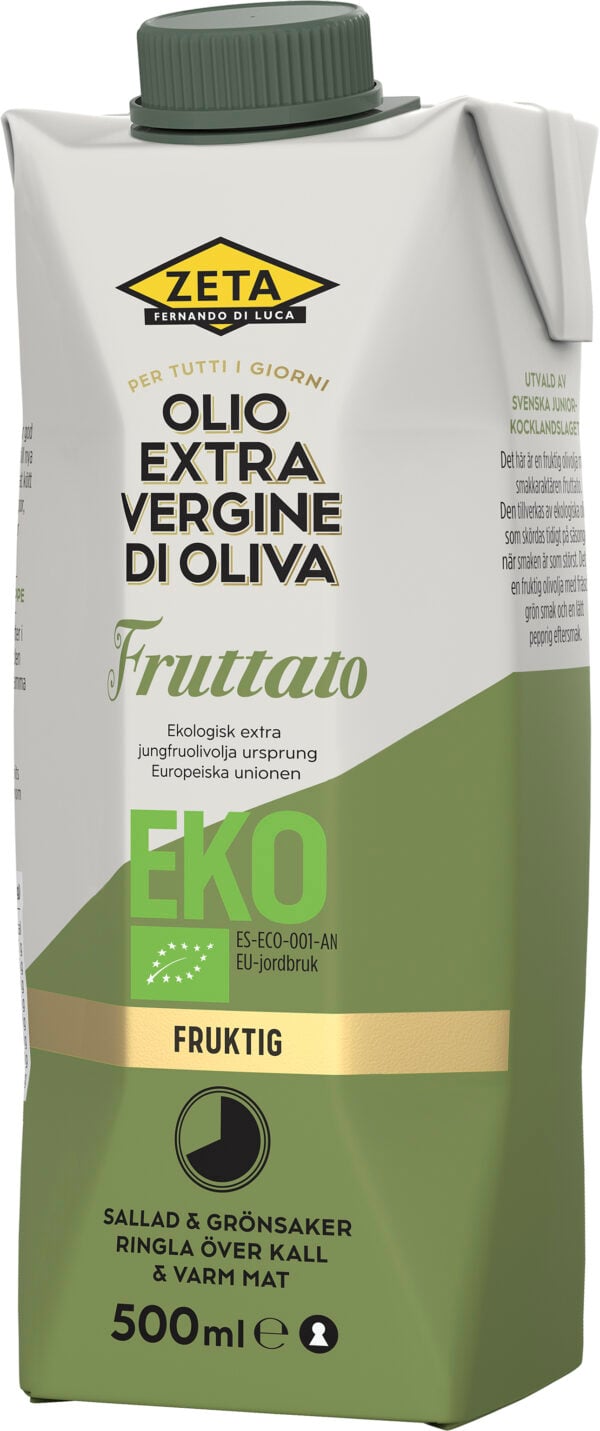 Extra jungfruolivolja Fruttato Ekologisk