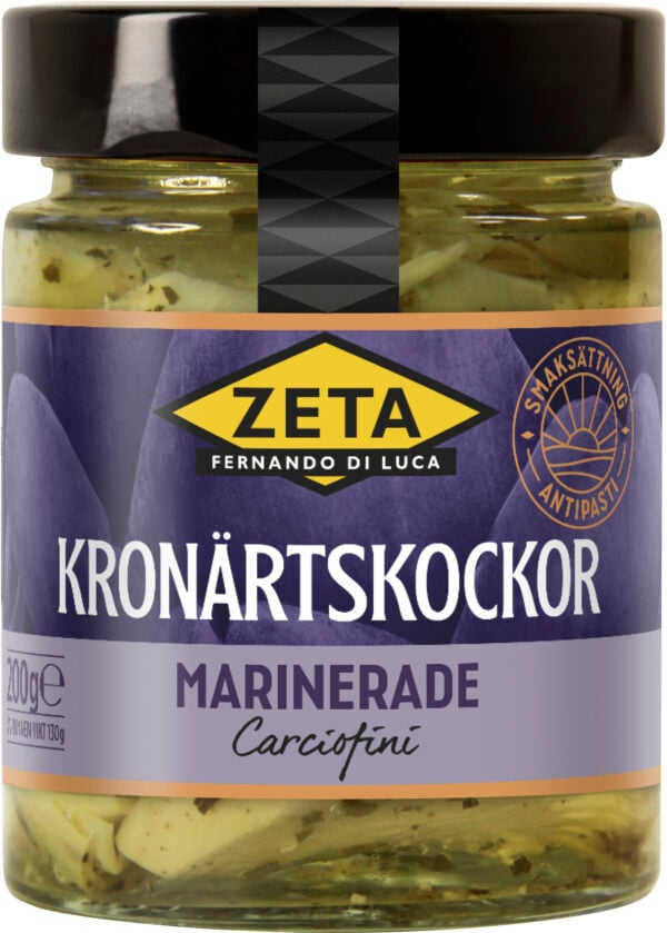Zeta Kronärtskockor marinerade