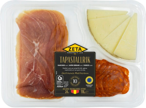 Zeta Tapastallrik med Manchego