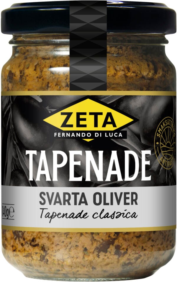 Zeta Tapenade av svarta oliver