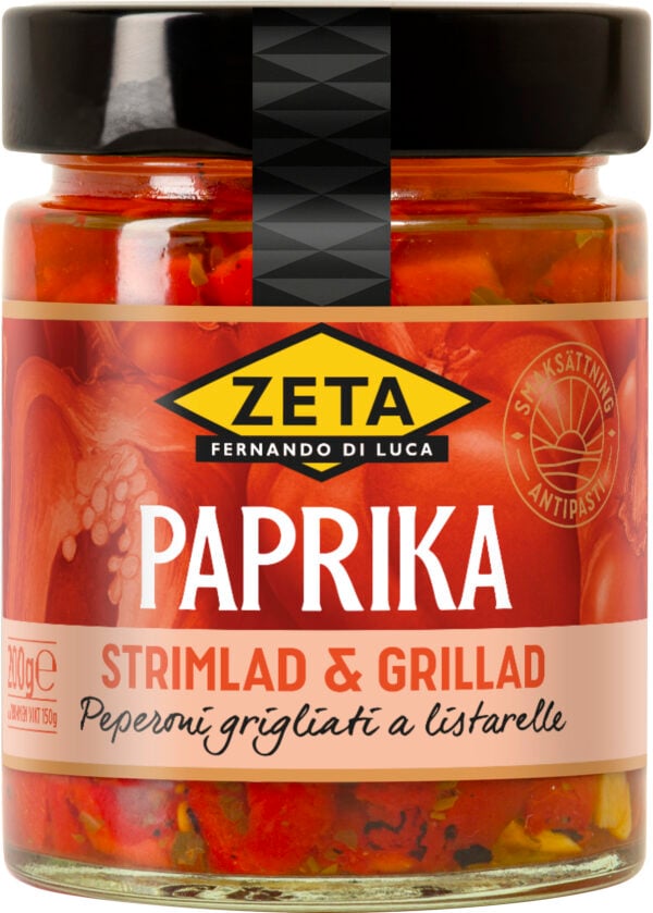 Zeta Paprika grillad strimlad