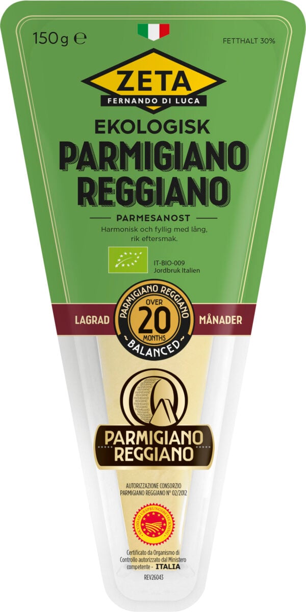 Parmigiano Reggiano 20 mån Ekologisk