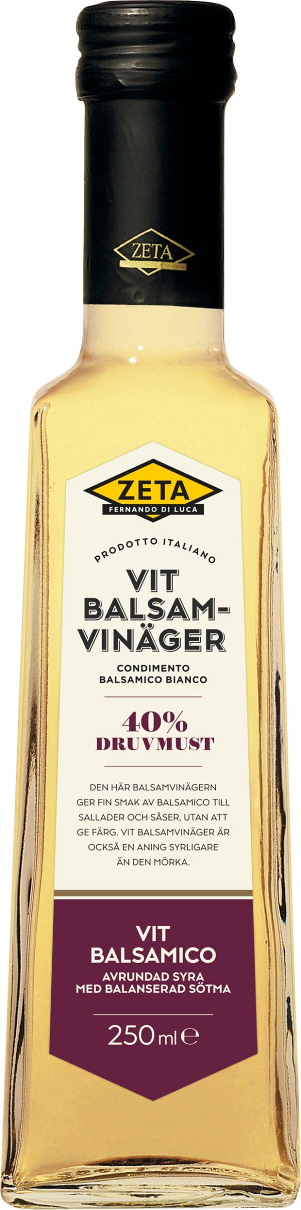 Zeta Balsamvinäger vit