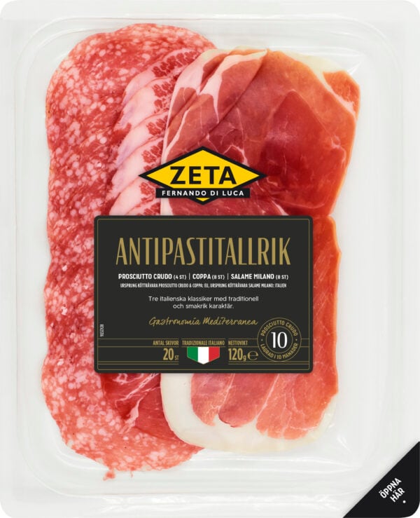 Zeta Antipastitallrik