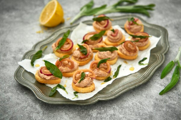 Crostini med borlotticrème