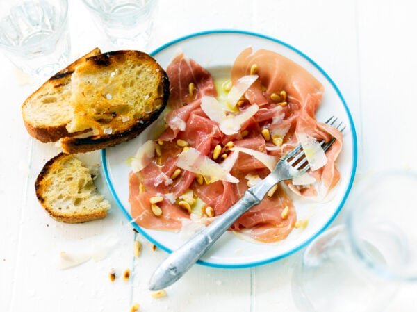 Prosciutto di Parma med parmesanost