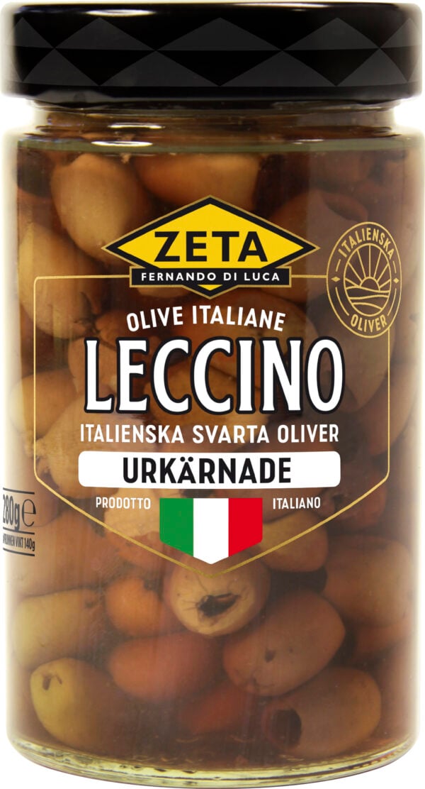 Zeta Leccino-oliver urkärnade