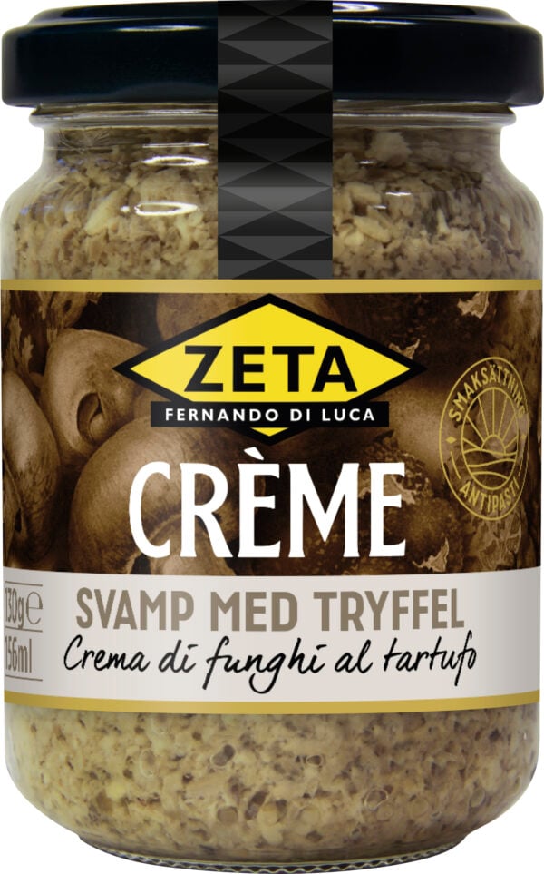 Zeta Crème av svamp med tryffel