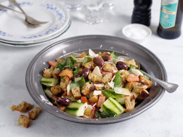 Toskansk brödsallad – Panzanella