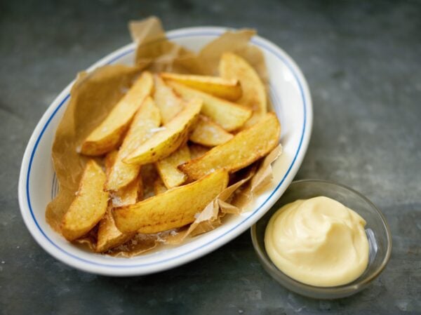 Potatis i ugn med aioli