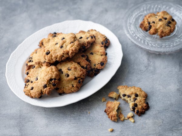 Kakor med choklad och olivolja