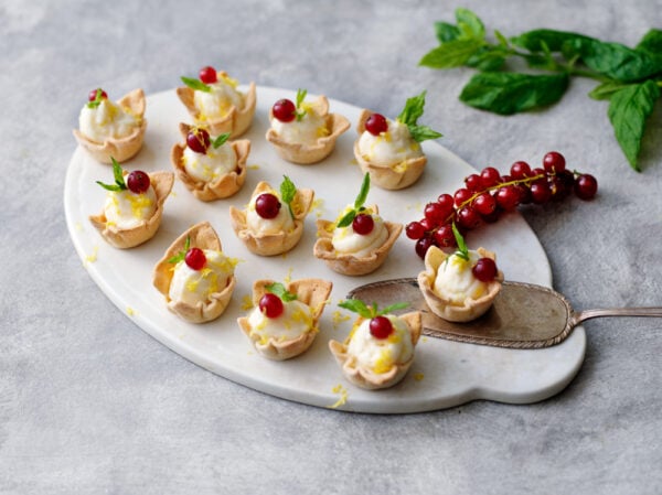 Krustader med citronkräm