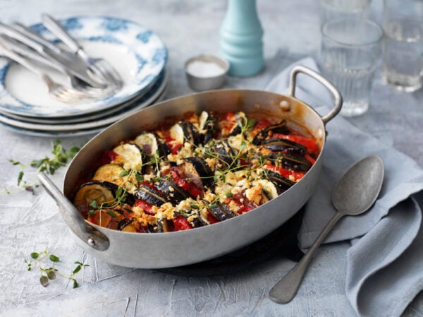 Ratatouille med grekiska smaker