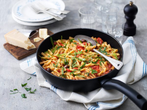 One pot pasta med grönsaker