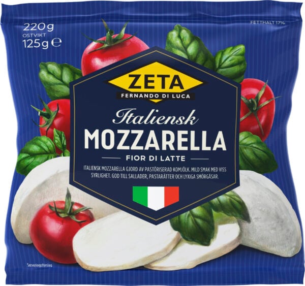 Zeta Mozzarella italiensk