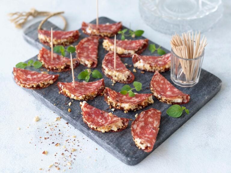 Tryffelsalami med parmesankräm