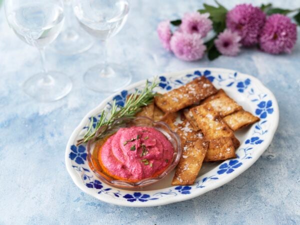 Rödbetskräm med fetaost