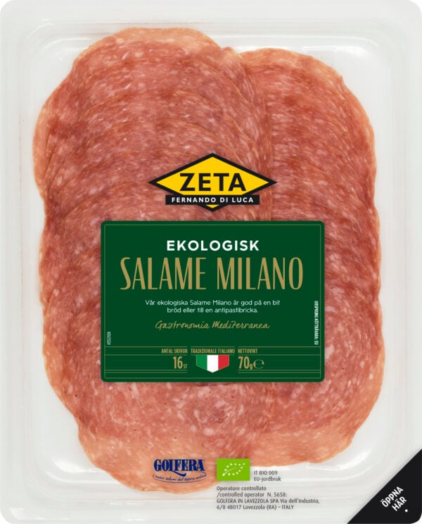 Salame Milano Ekologisk