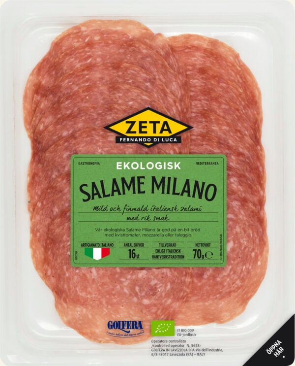 Salame Milano Ekologisk