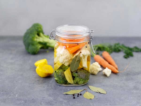 Snabbpicklade grönsaker