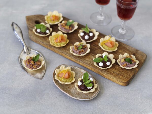 3x Krustader till mingel