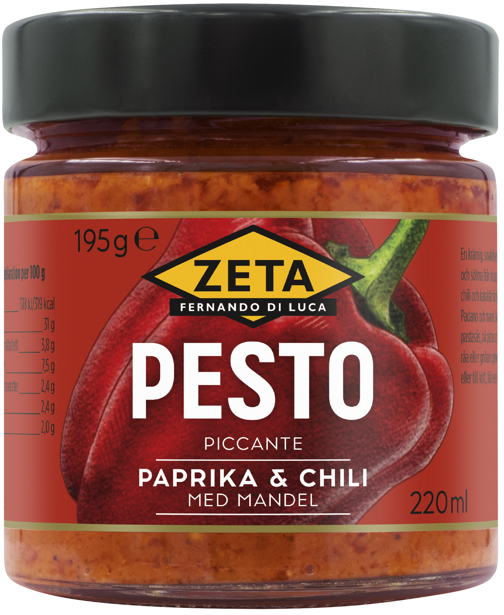 gemak bord Glimp Pesto Piccante – Zeta