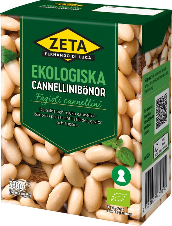 Zeta Cannellinibönor Ekologiska
