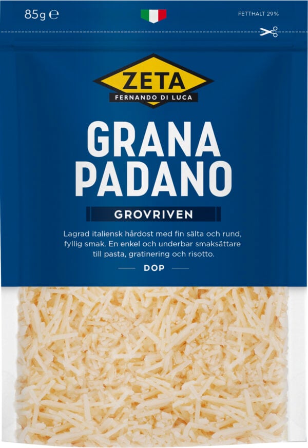 Zeta Grana Padano grovriven