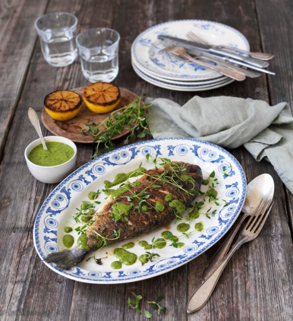 Stekt dorata (seabream)