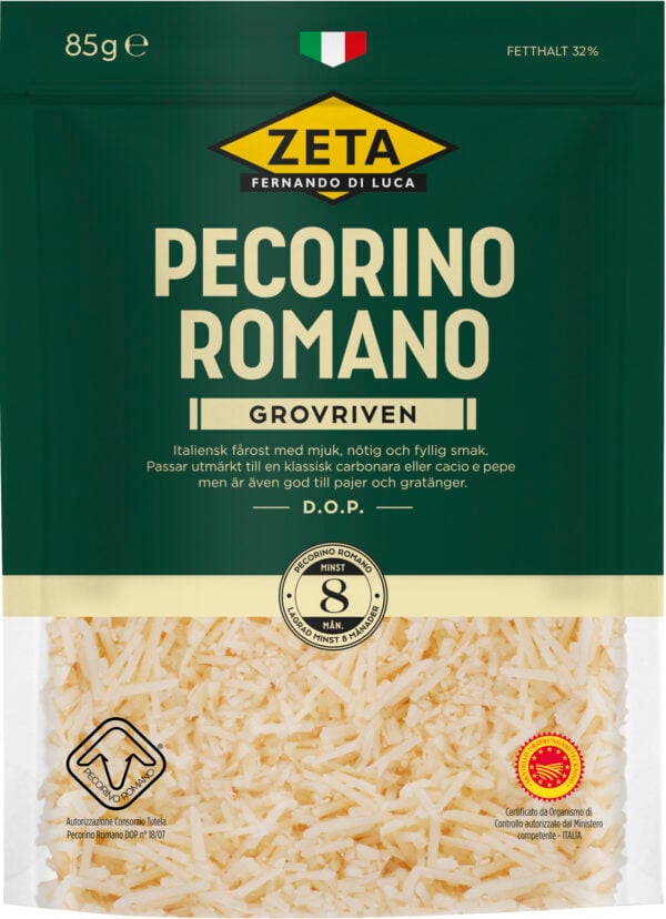 Pecorino Romano grovriven