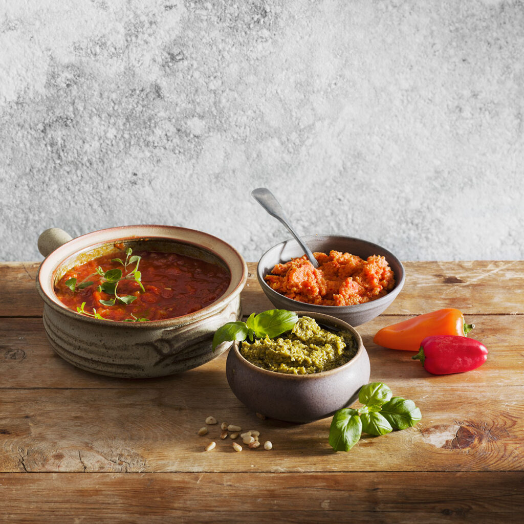 Pesto och pastasås Zeta